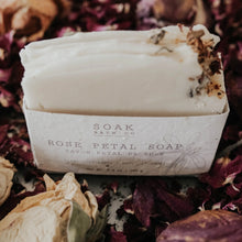 Load image into Gallery viewer, SOAK Bath Co | Rose Petal Soap Bar