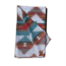 Load image into Gallery viewer, Buffalo Cross Blanket - Grey Diamond