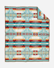 Load image into Gallery viewer, Pendleton | Aqua Chief Joseph Jacquard Blanket