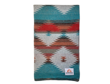 Load image into Gallery viewer, Buffalo Cross Blanket - Grey Diamond