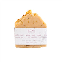 Load image into Gallery viewer, SOAK Bath Co | Oatmeal, Milk and Honey Soap Bar