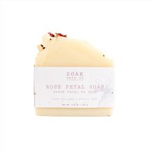 Load image into Gallery viewer, SOAK Bath Co | Rose Petal Soap Bar