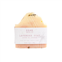 Load image into Gallery viewer, SOAK Bath Co | Lavender Soap Bar