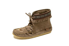 Load image into Gallery viewer, Concho Suede Ankle Boot - Grey