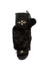 Load image into Gallery viewer, Laurentian Chief | Suede and Rabbit Fur Mukluks 13"