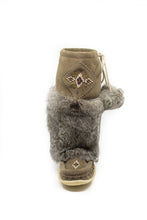 Load image into Gallery viewer, Laurentian Chief | Suede and Rabbit Fur Mukluks 13"
