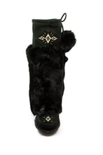 Load image into Gallery viewer, Laurentian Chief | Suede and Rabbit Fur Mukluks 16"