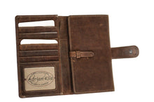 Load image into Gallery viewer, Adrian Klis | Buffalo Hide Wallet - Organizer #201