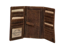 Load image into Gallery viewer, Adrian Klis | Buffalo Hide Wallet - Organizer #201