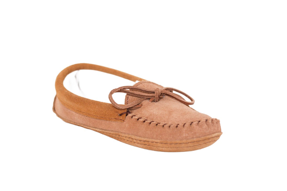 Ladies Suede Moccasins with Warm Acrylic Liner Style #7709 – The