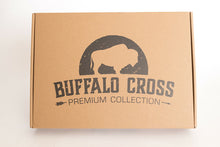 Load image into Gallery viewer, Buffalo Cross Blanket - White Buffalo Turquoise/ Yellow
