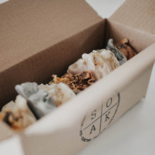 Load image into Gallery viewer, SOAK Bath Co | Warm Vanilla Lavender Soap Bar
