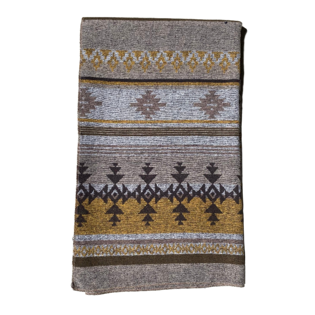 Buffalo Cross Blanket - Badlands