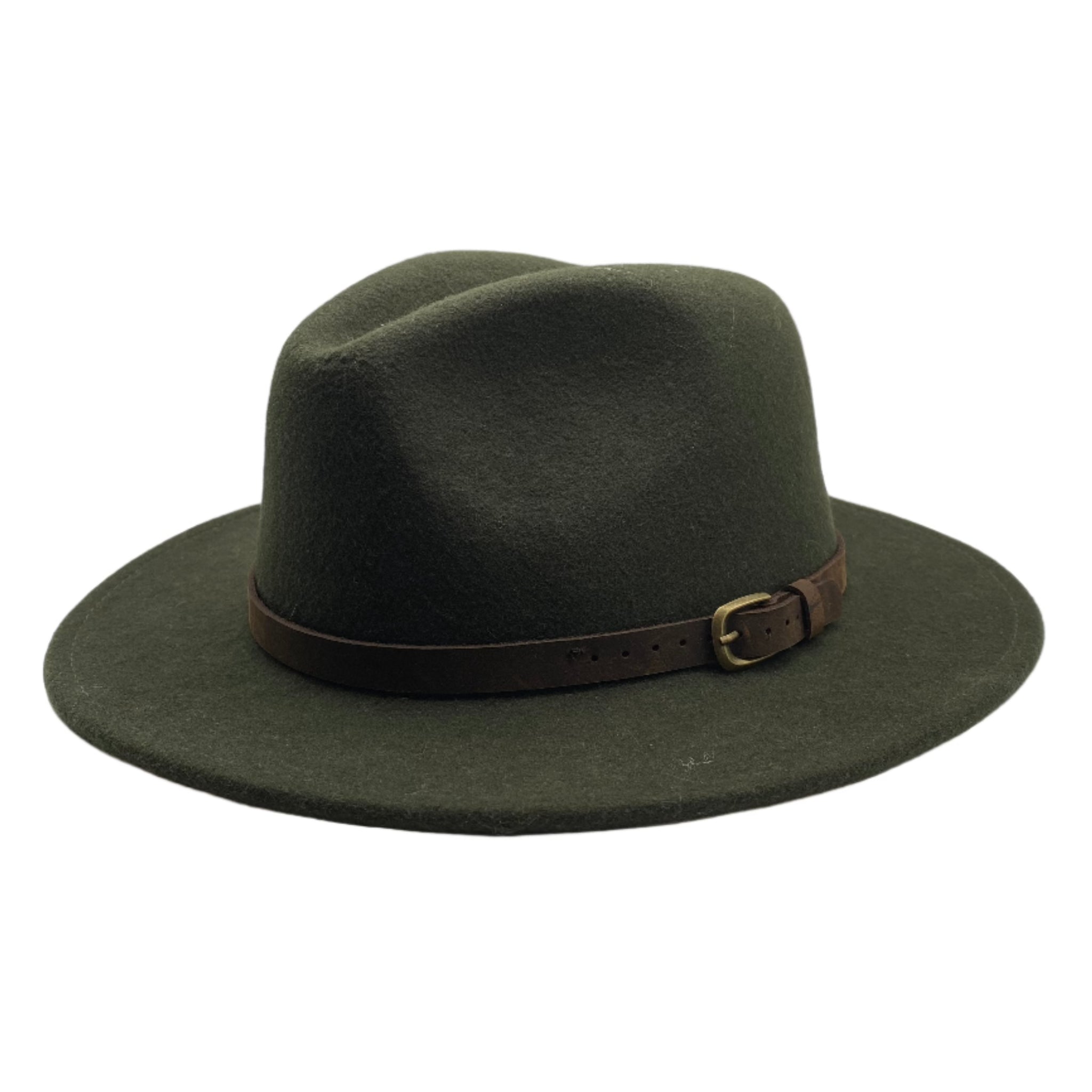 Green felt hat shop