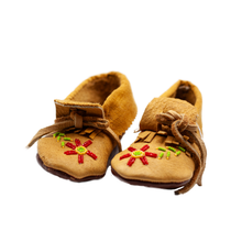 Load image into Gallery viewer, Handmade Children&#39;s Moccasins
