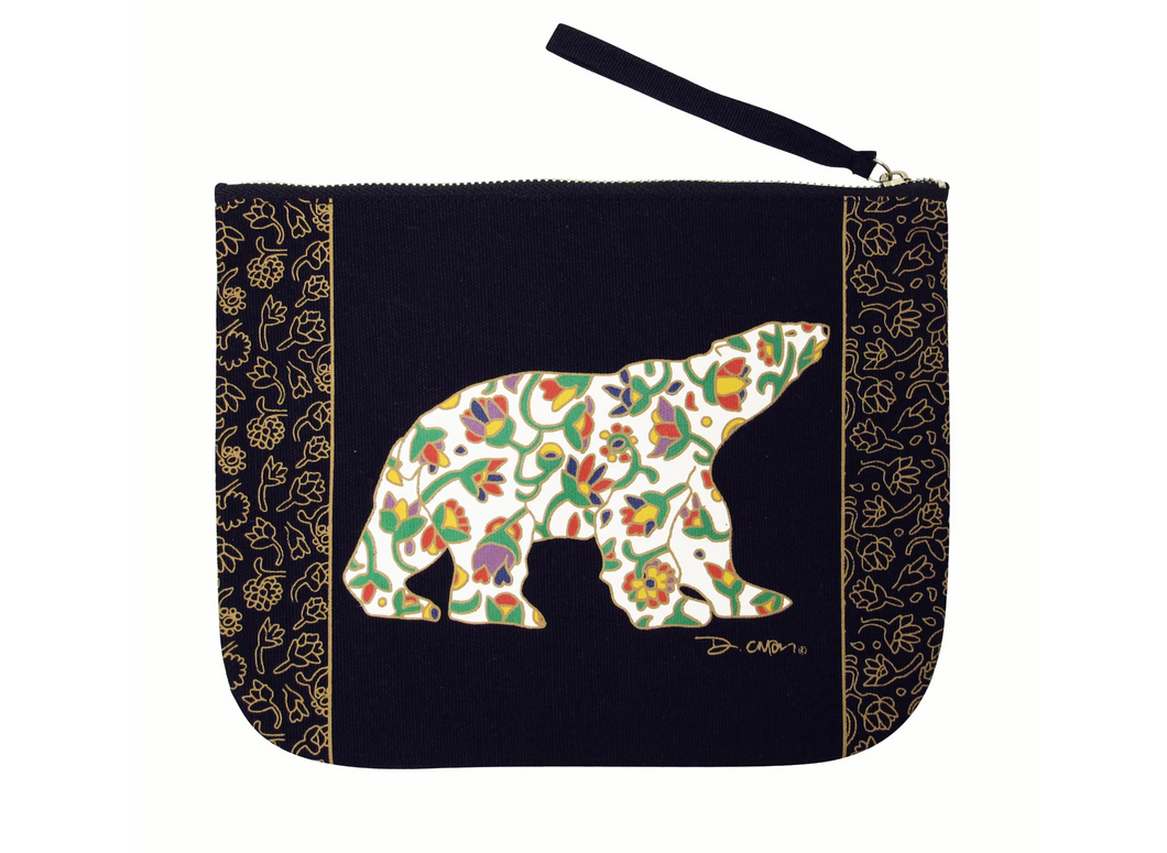 Spring Bear Eco Zip Pouch