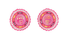 Load image into Gallery viewer, Pink Bear Earrings
