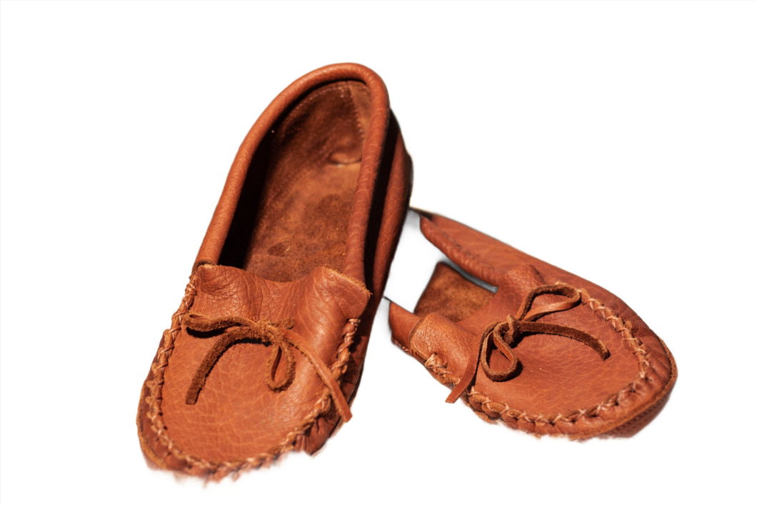 Mens Buffalo Hide Moccasin by Hides in Hand