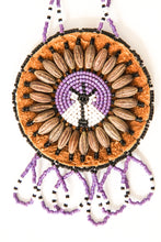 Load image into Gallery viewer, Beaded Lodge &amp; Wolf Willow Seed Necklace
