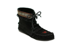 Load image into Gallery viewer, Suede Ankle Boot - Black
