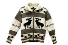 Load image into Gallery viewer, Hand-Knitted Moose Sweater
