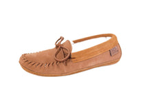Load image into Gallery viewer, Women&#39;s Laurentian Chief Suede Slippers with Double Sole &amp; Poly-Fleece
