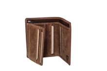 Load image into Gallery viewer, Adrian Klis | Buffalo Hide Wallet -Trifold #288
