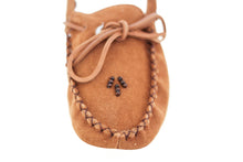 Load image into Gallery viewer, Women&#39;s Laurentian Chief Driving Moccasins with Rubber Sole &amp; Poly-Fleece
